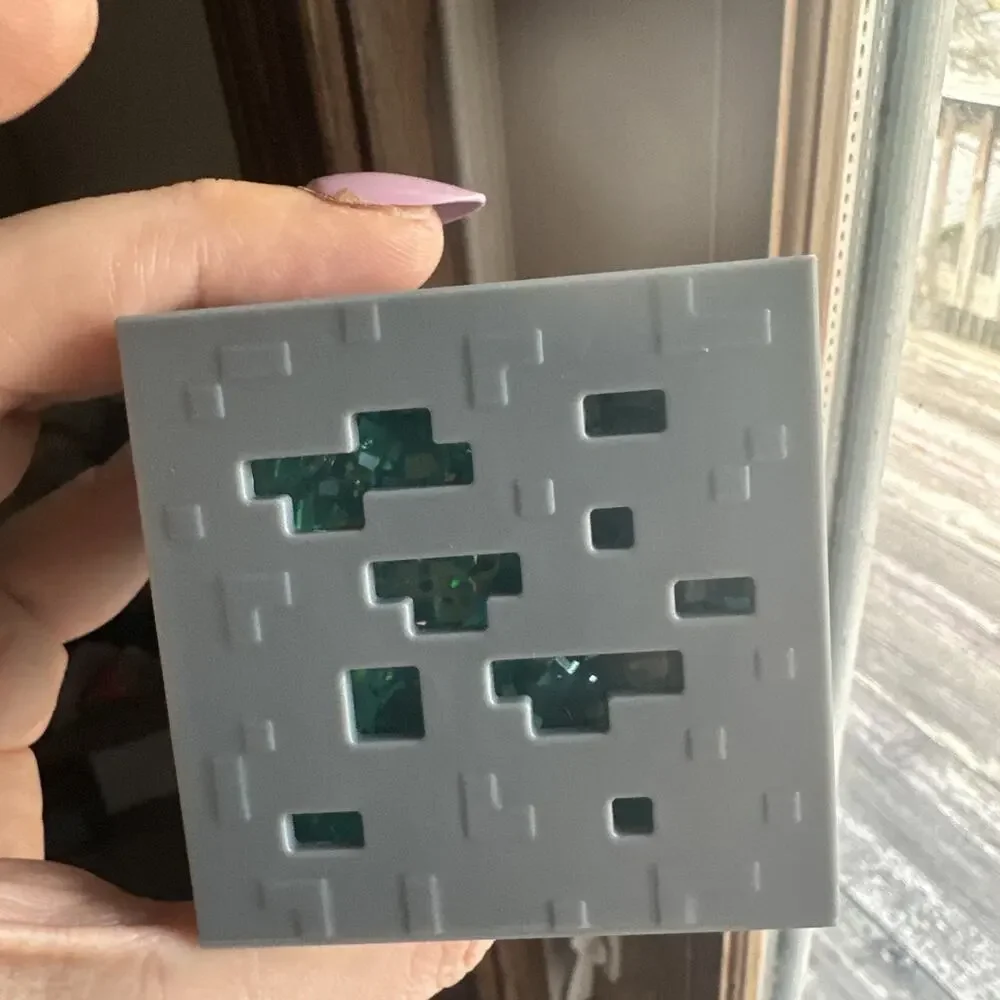 New MINECRAFT JELLY CUBES - Viral Squishy Cube Teal